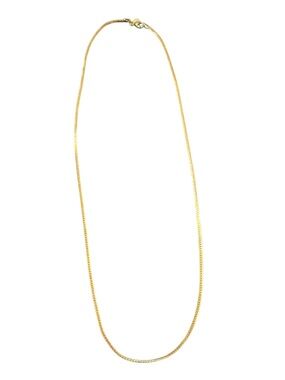 14kg E S. Lind Gold Classic Chain Necklace - Women Jewelry
